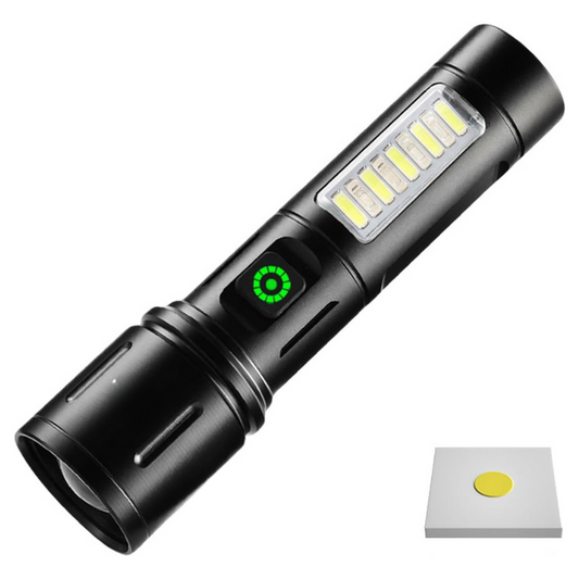 Linterna LED de alta potencia recargable