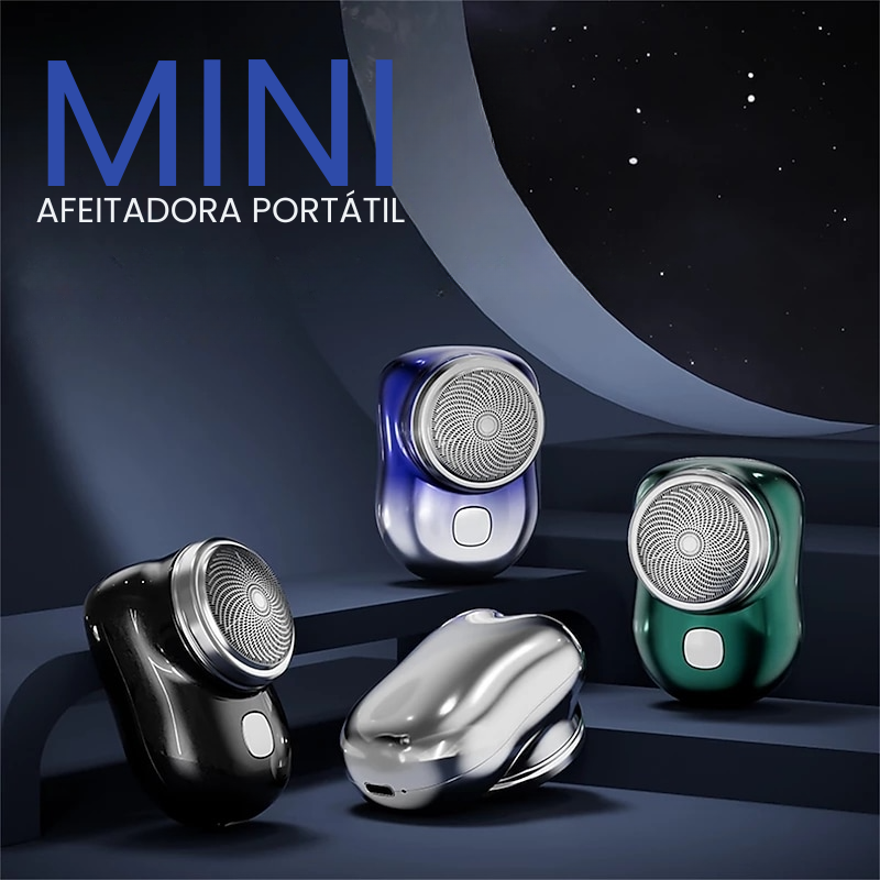 Mini Afeitadora Eléctrica Portátil (Colores Variados)