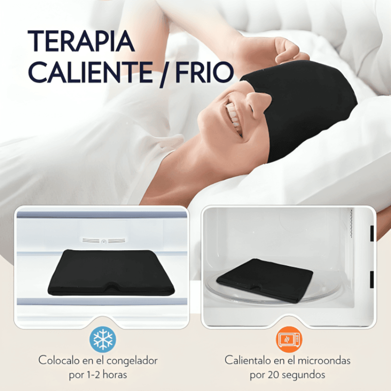 Máscara para Migraña – Terapia Frío/Calor