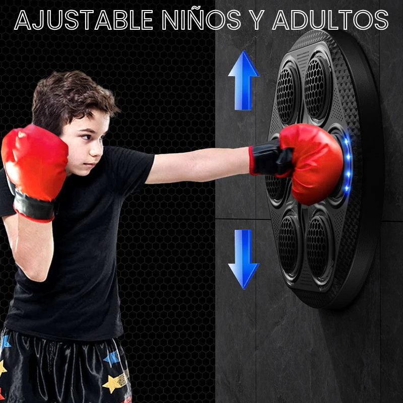Máquina de Boxeo Inteligente + Guante Negro