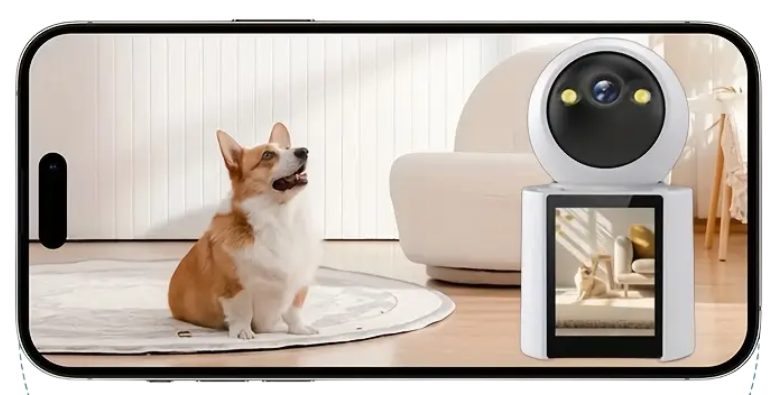 Cámara de Seguridad Familiar 360° con Audio