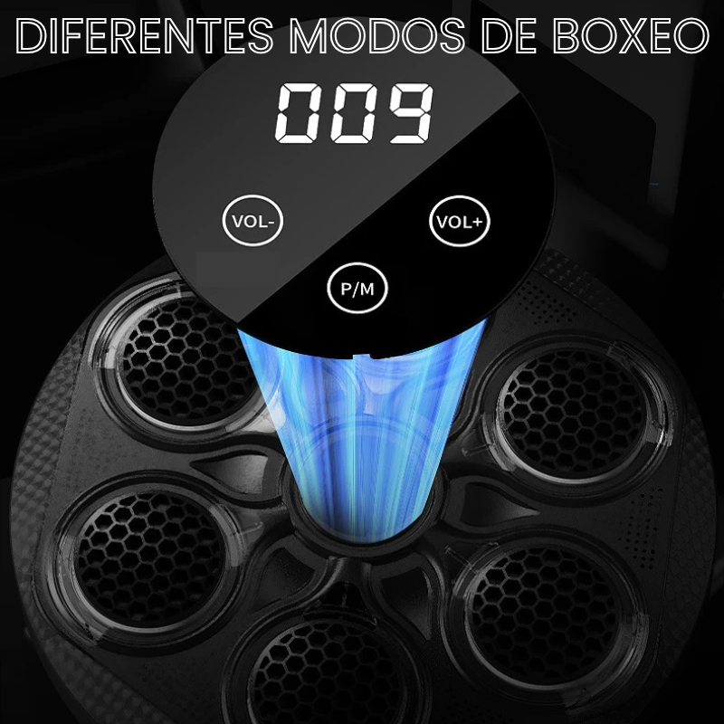 Máquina de Boxeo Inteligente + Guante Negro