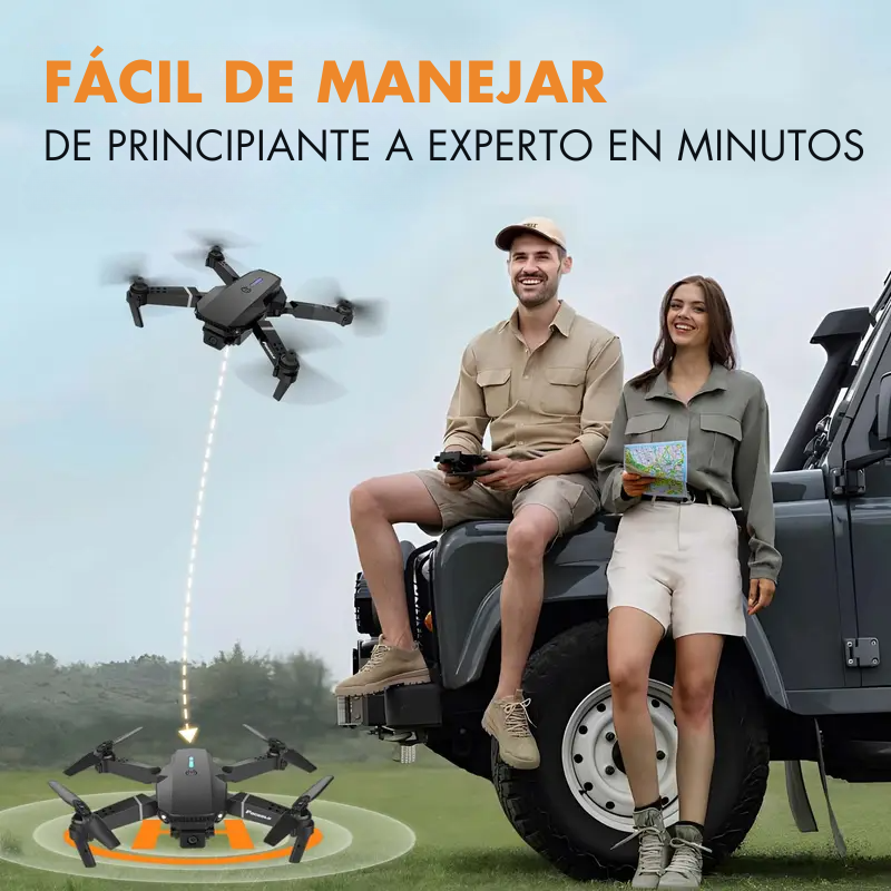 DRON W8 PRO MAX 4K – Doble Cámara + Maletín