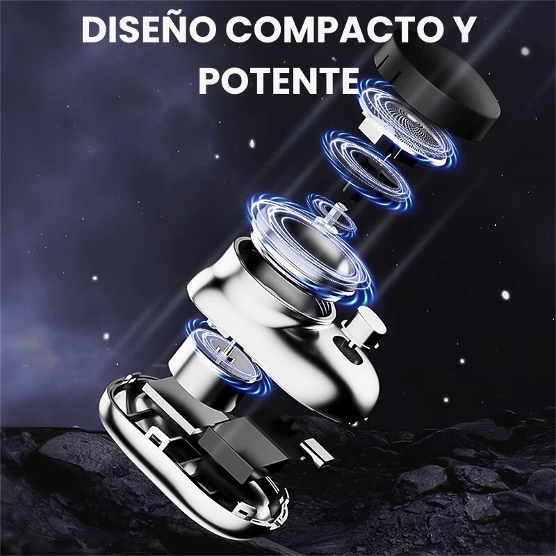 Mini Afeitadora Eléctrica Portátil (Colores Variados)