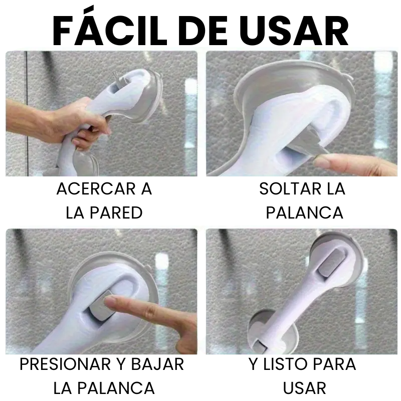 Agarradera de Baño con Ventosa