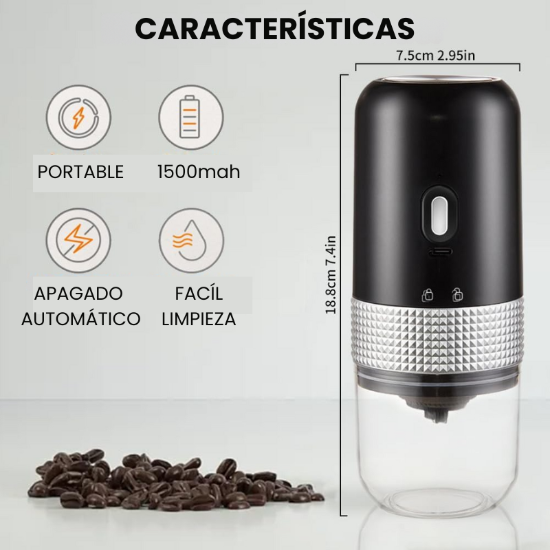 Molinillo de Café Eléctrico Portátil