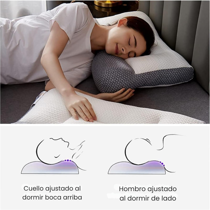 Almohada Ergonómica Cervical para Cuello y Hombros