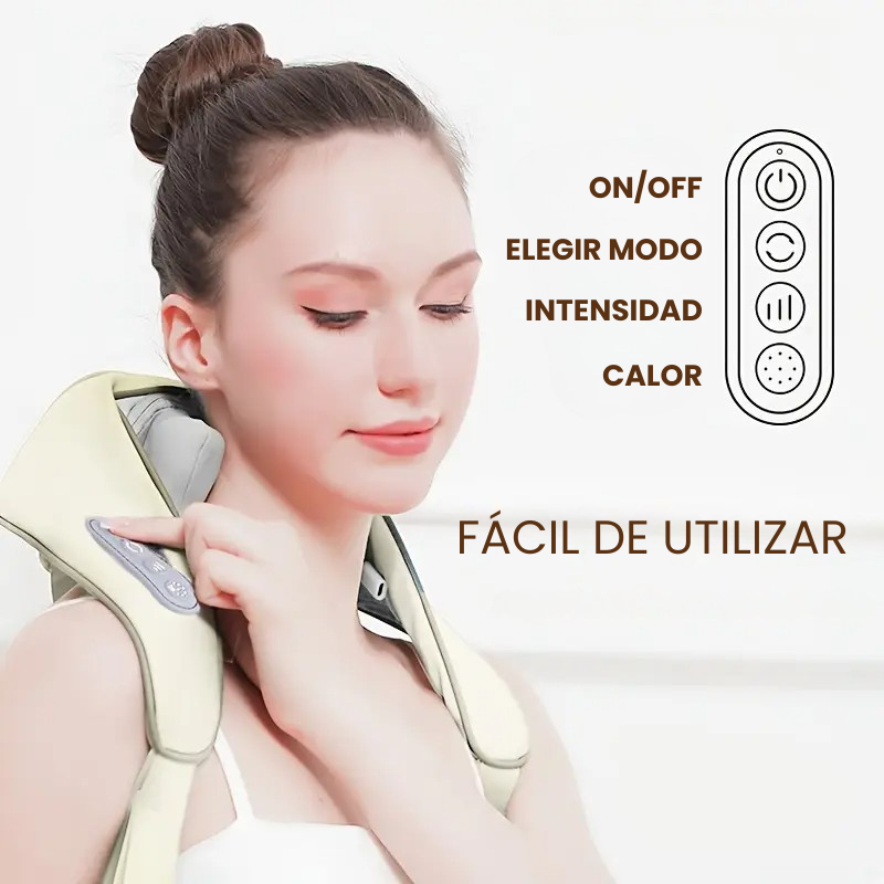 Masajeador de Cuello, Hombros y Cuerpo 5D