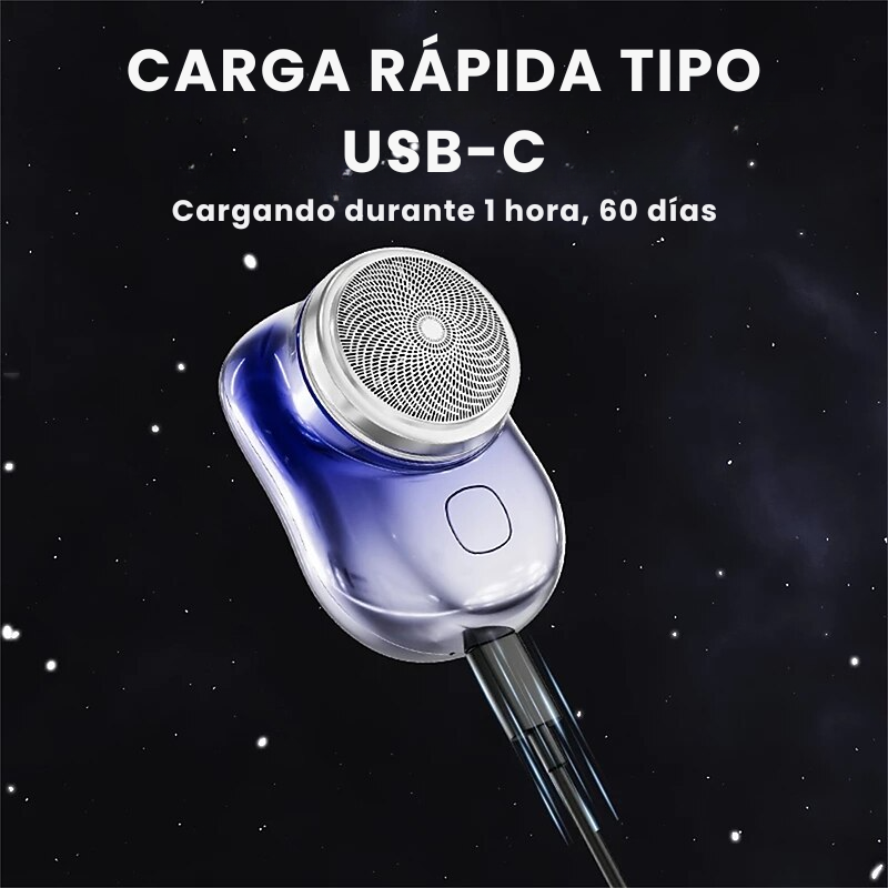 Mini Afeitadora Eléctrica Portátil (Colores Variados)
