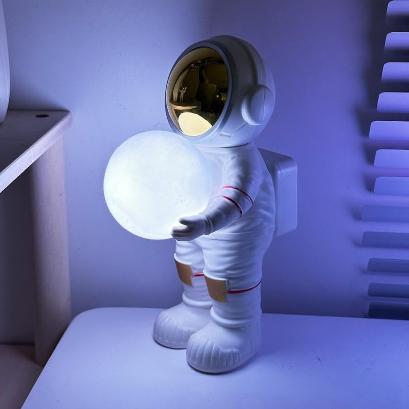 Lámpara Astronauta con Altavoz Bluetooth