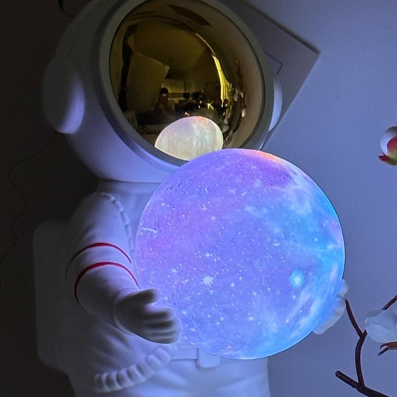 Lámpara Astronauta con Altavoz Bluetooth