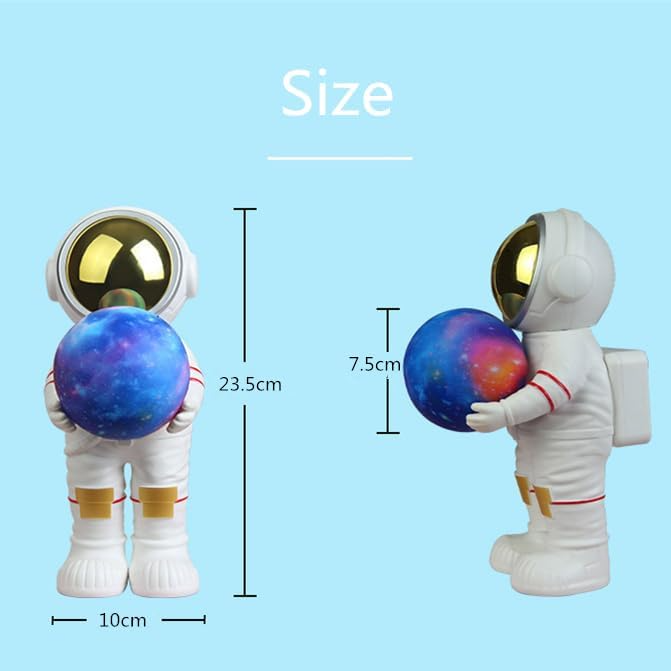 Lámpara Astronauta con Altavoz Bluetooth