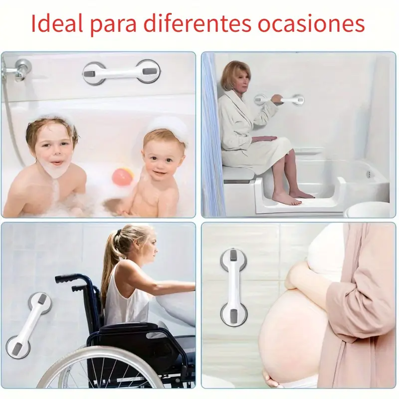 Agarradera de Baño con Ventosa