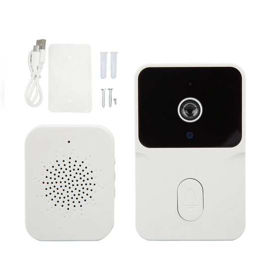 Timbre Inteligente WiFi con Cámara HD y Visión Nocturna