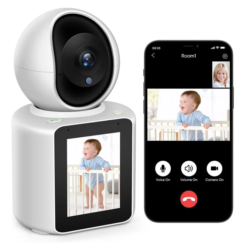 Cámara de Seguridad Familiar 360° con Audio