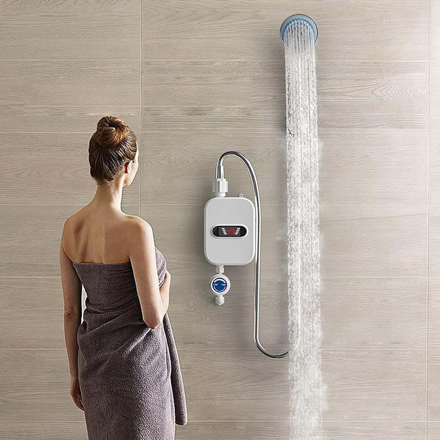Calentador de Agua Eléctrico Instantáneo 3500W