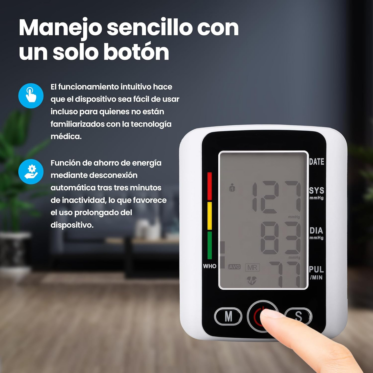 Tensiómetro Inteligente – Control de tu salud en casa