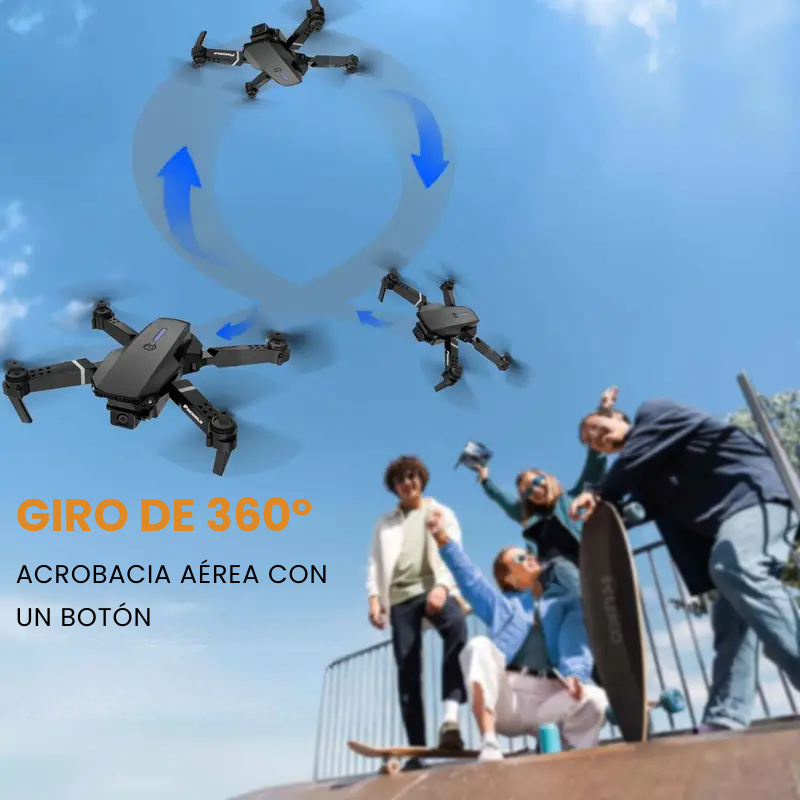 DRON W8 PRO MAX 4K – Doble Cámara + Maletín