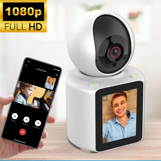 Cámara de Seguridad Familiar 360° con Audio