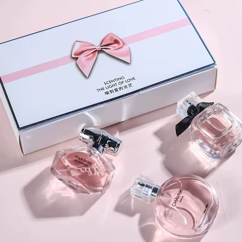 Set Exclusivo 3 Perfumes Mujer – Caja Rosa