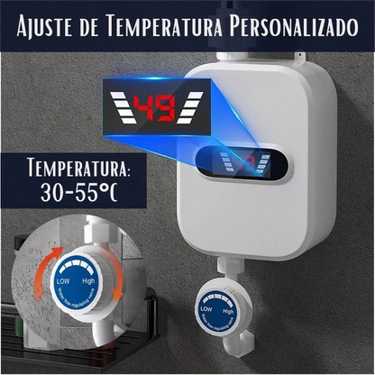 Calentador de Agua Eléctrico Instantáneo 3500W